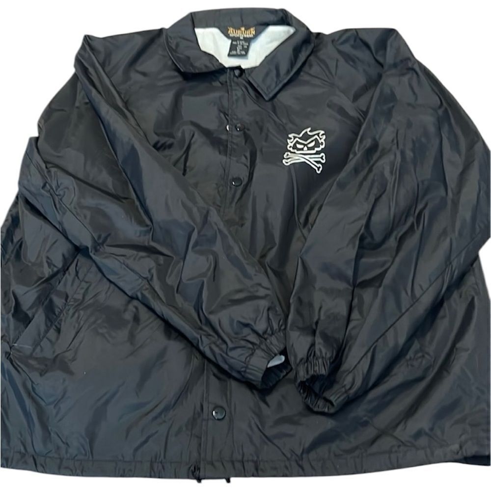 Vintage MEST windbreaker jacket size XL 2 small pin holes see last 2 photos GVC